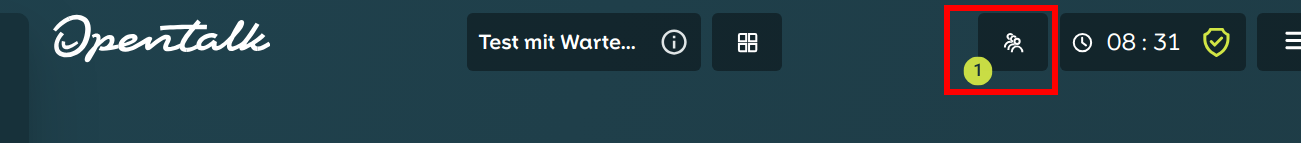 Warteraum Benachrichtigung