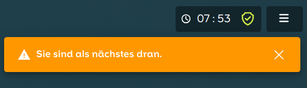Hinweis für die nächste Person