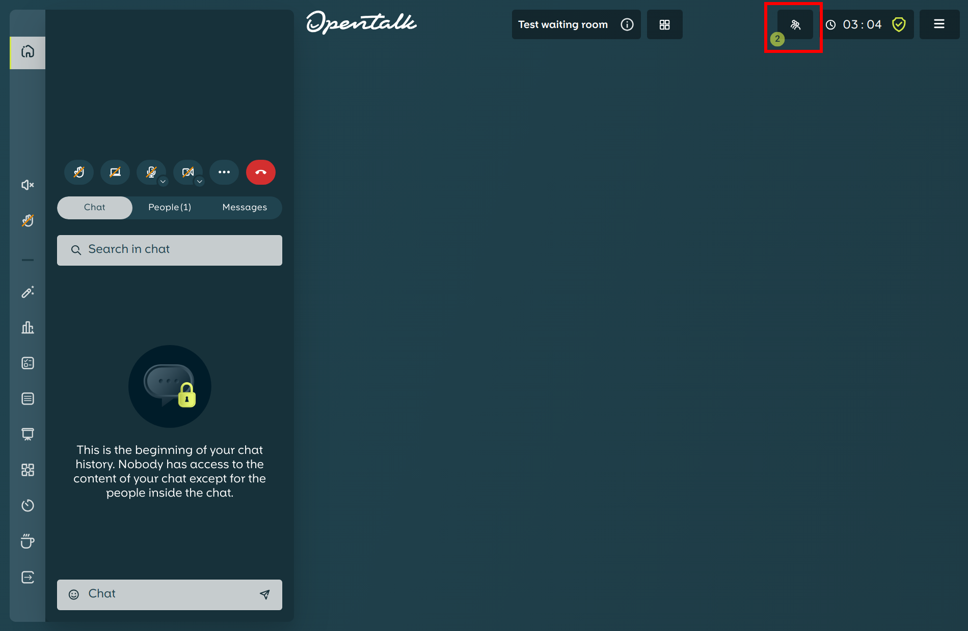 Waiting room notification